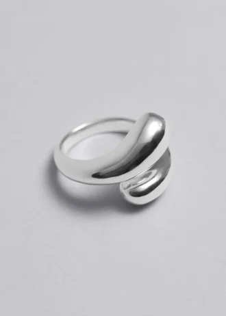 Anillo abierto de gran tamaño