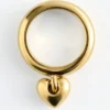 Anillo con colgante de corazón
