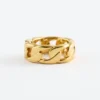 Anillo de cadena gruesa