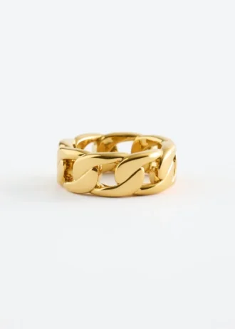 Anillo de cadena gruesa