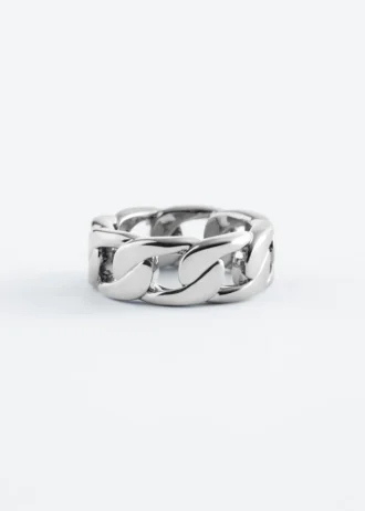 Anillo de cadena gruesa