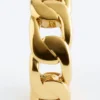 Anillo de cadena gruesa