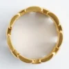 Anillo de cadena gruesa