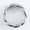 Anillo de cadena gruesa