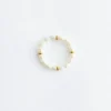 Anillo de perlas de agua dulce
