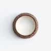 Anillo grueso con pedrería