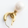 Aros con perlas de agua dulce