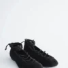 Bailarinas de cuero con cordones