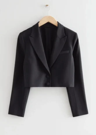Blazer corto de lana