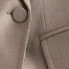 Blazer de lana entallado