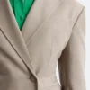 Blazer de lana entallado