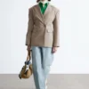 Blazer de lana entallado