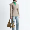 Blazer de lana entallado