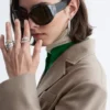 Blazer de lana entallado
