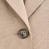 Blazer de lino entallado
