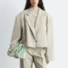 Blazer oversize corto