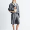 Blazer oversize corto