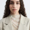 Blazer oversize corto
