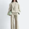 Blazer oversize corto