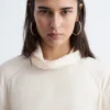 Blusa con cuello mao