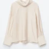 Blusa con cuello mao