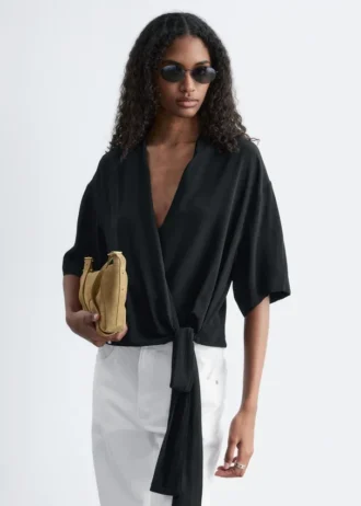 Blusa cruzada