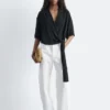 Blusa cruzada