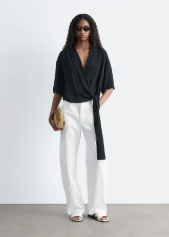 Blusa cruzada