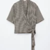 Blusa cruzada