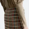Blusa de mangas abullonadas