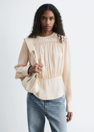 Blusa fruncida
