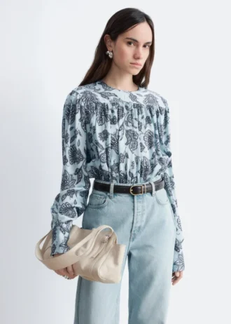 Blusa fruncida