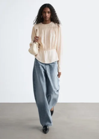 Blusa fruncida