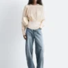 Blusa fruncida