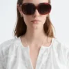 Blusa oversize con mangas abullonadas