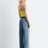 Body de jersey con cuello halter
