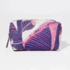 Bolsa de belleza de lona Fleur de Mimosa