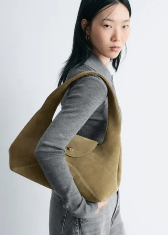 Bolso de hombro curvo