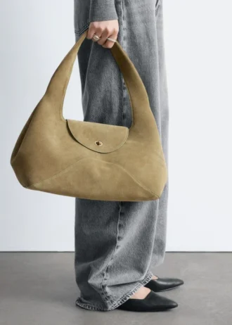Bolso de hombro curvo