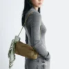 Bolso de hombro rectangular