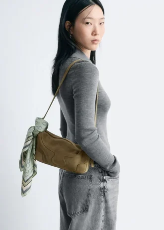 Bolso de hombro rectangular