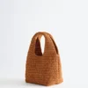 Bolso mini de paja de papel