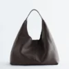 Bolso tote clásico de piel