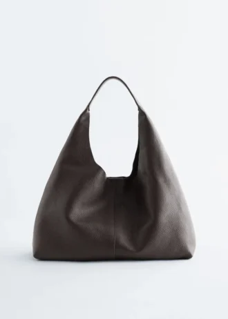 Bolso tote clásico de piel
