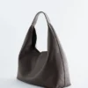 Bolso tote clásico de piel
