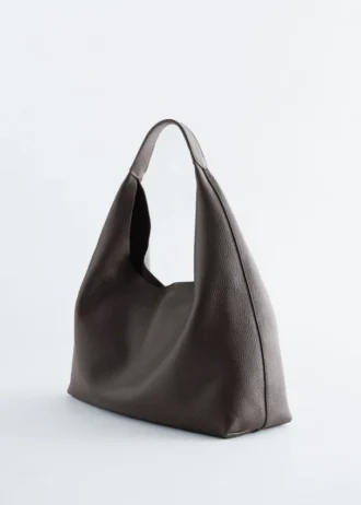 Bolso tote clásico de piel