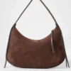 Bolso tote con flecos