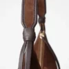 Bolso tote con flecos