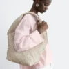 Bolso tote de cuero trenzado
