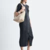 Bolso tote de cuero trenzado